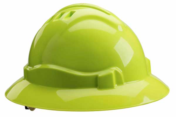 Full brim Serpent hard hat