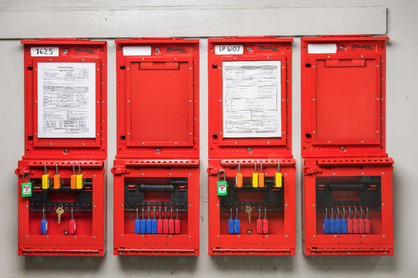 Master Lock Permit Control Station