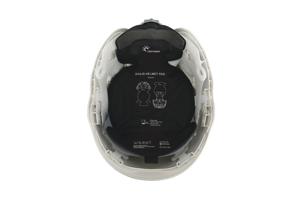 Dry cooling helmet pad